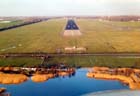 The landing at Rotterdam Airport, after the flight to England
